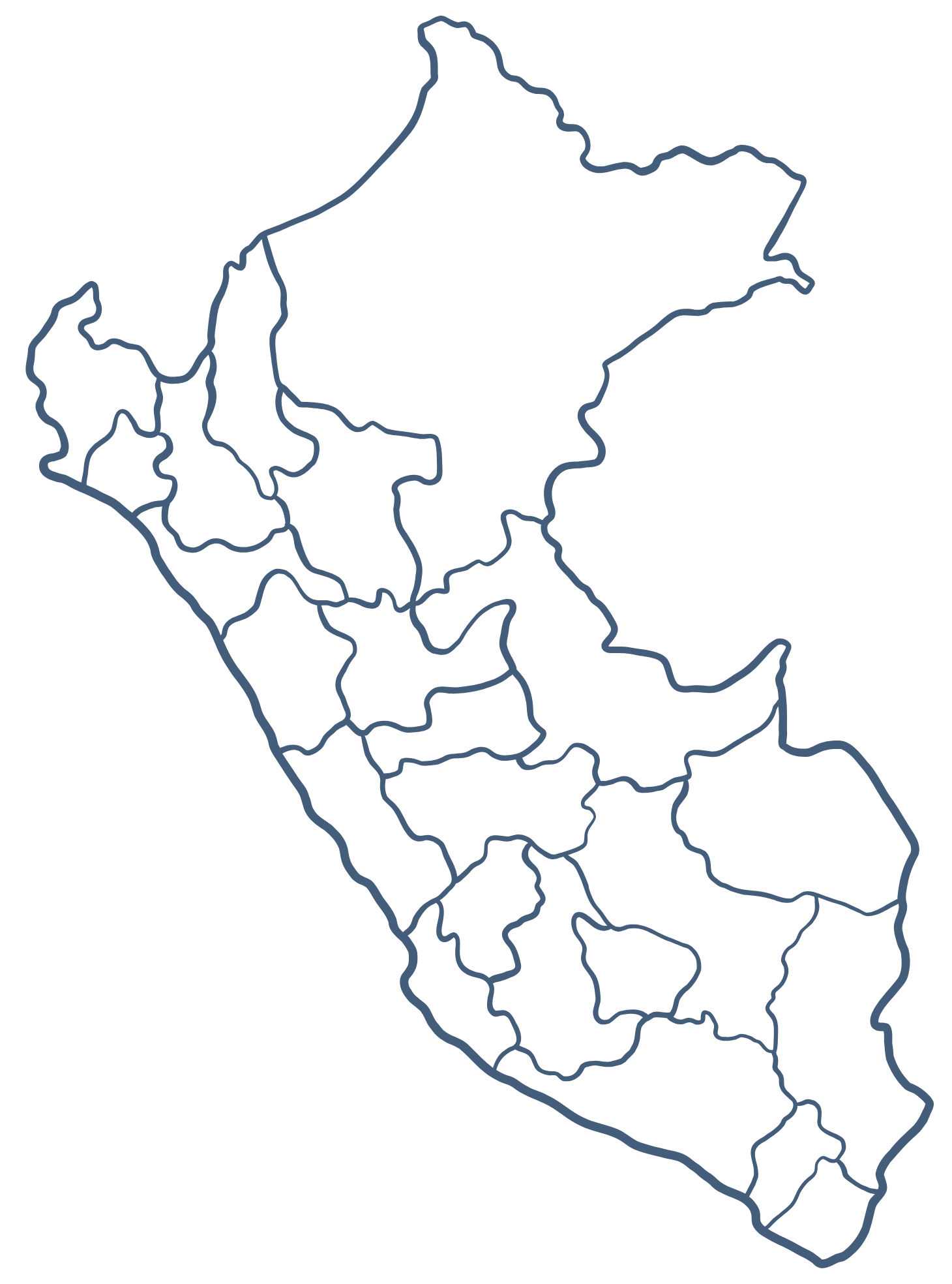 Mapa del Perú